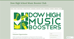 Desktop Screenshot of dowhighmusic.org